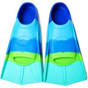 Kids Swim Fins,Short Kids Fins Youth Swimming Flippers for Lap, Size XS